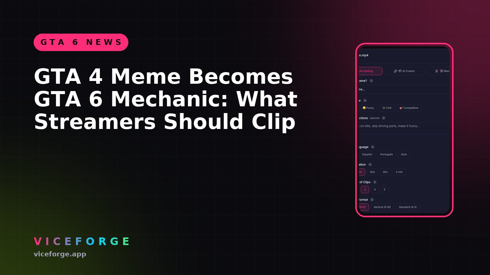 GTA 4 Meme Becomes GTA 6 Mechanic: What Streamers Should Clip