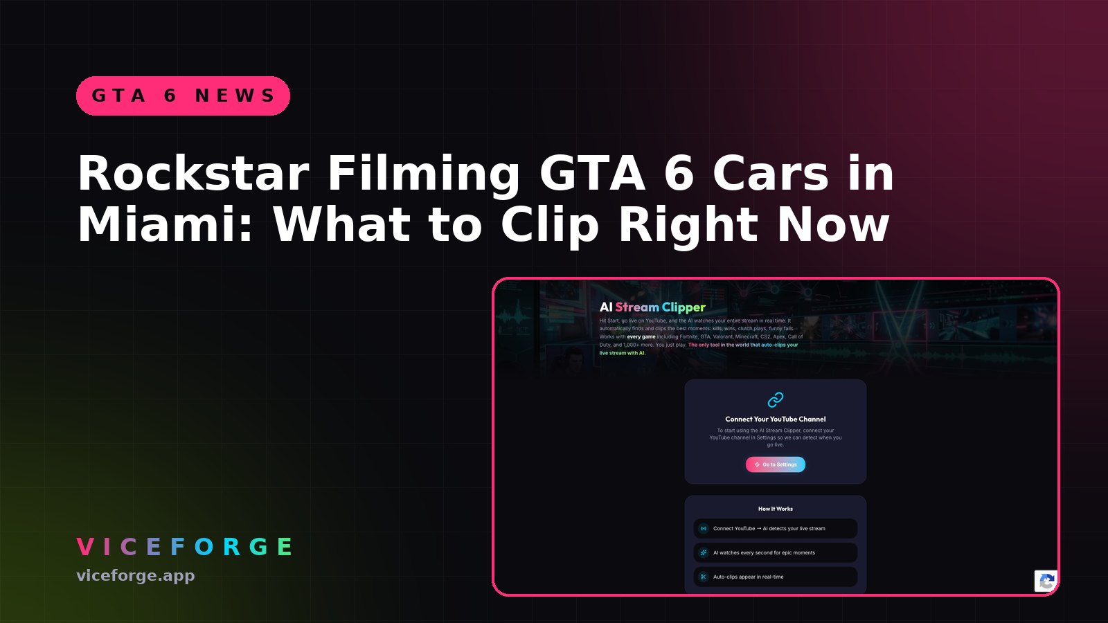 Rockstar Filming GTA 6 Cars in Miami: What to Clip Right Now