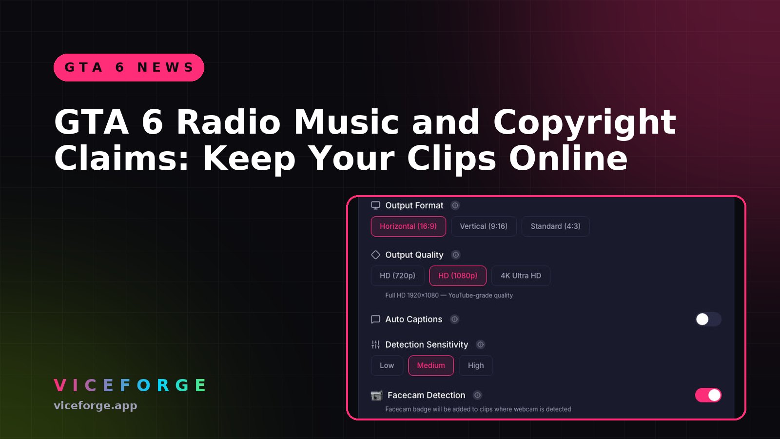 GTA 6 Radio Music and Copyright Claims: Keep Your Clips Online