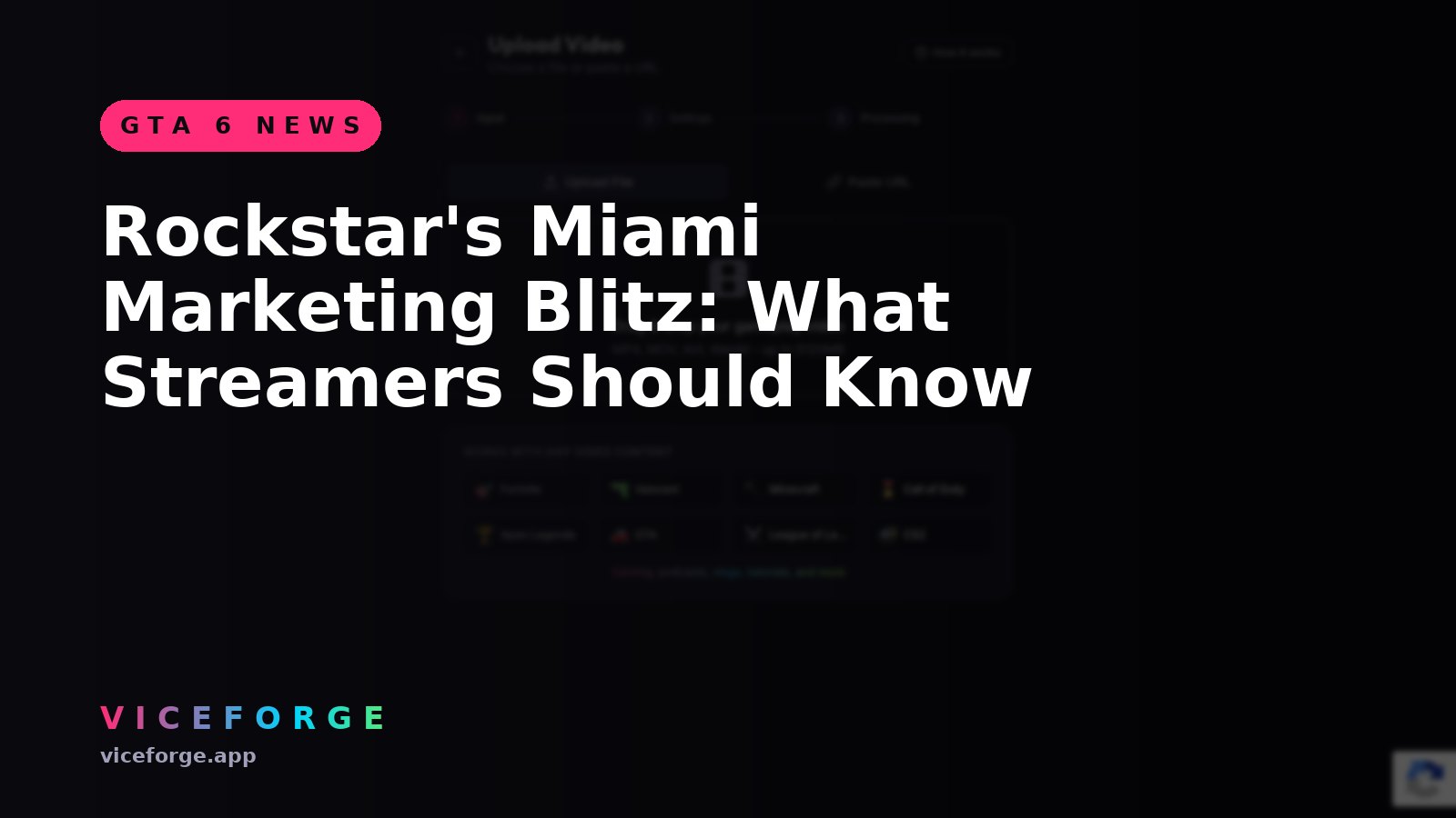 Rockstar's Miami Marketing Blitz: What Streamers Should Know